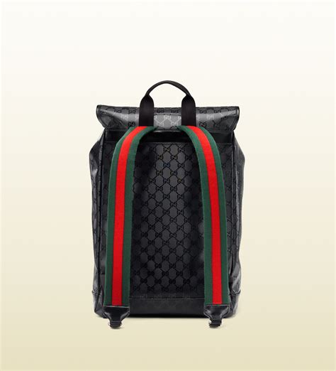 gucci black backpack replica